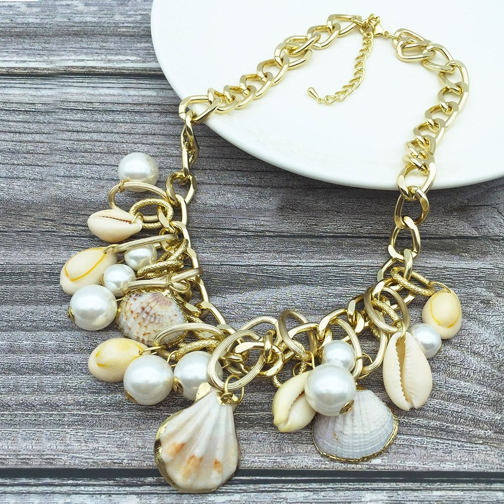 Collier grosse maille pas cher