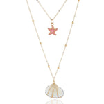 Collier multirang bohème