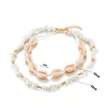 collier naturel coquillage