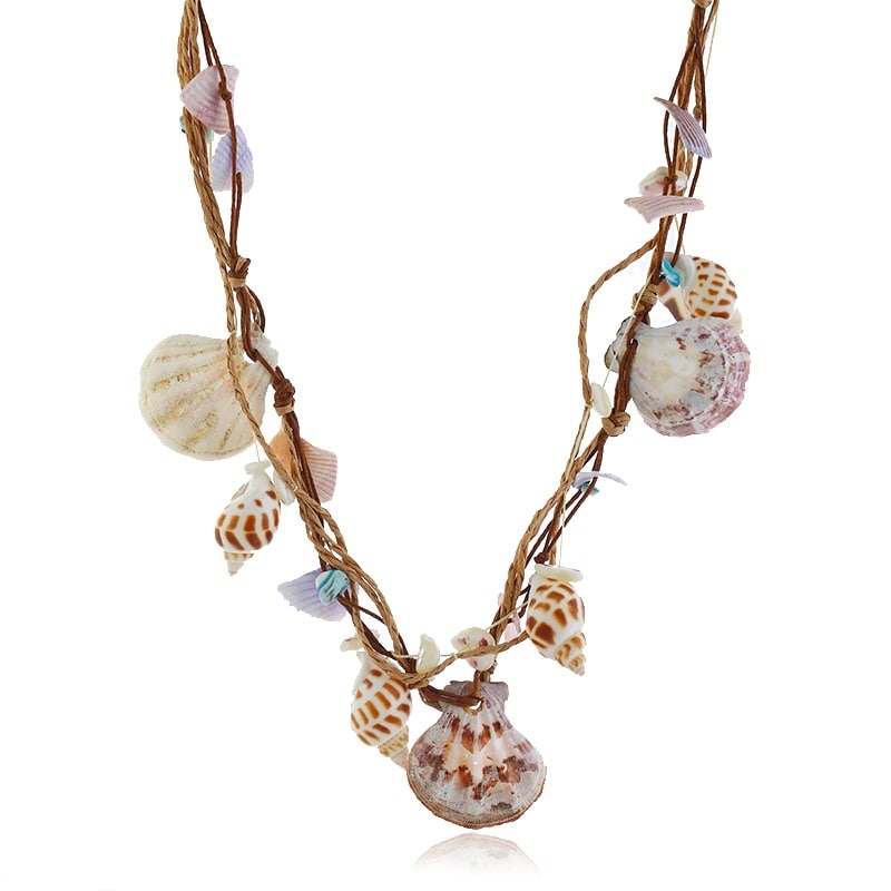 Collier naturel en coquillage