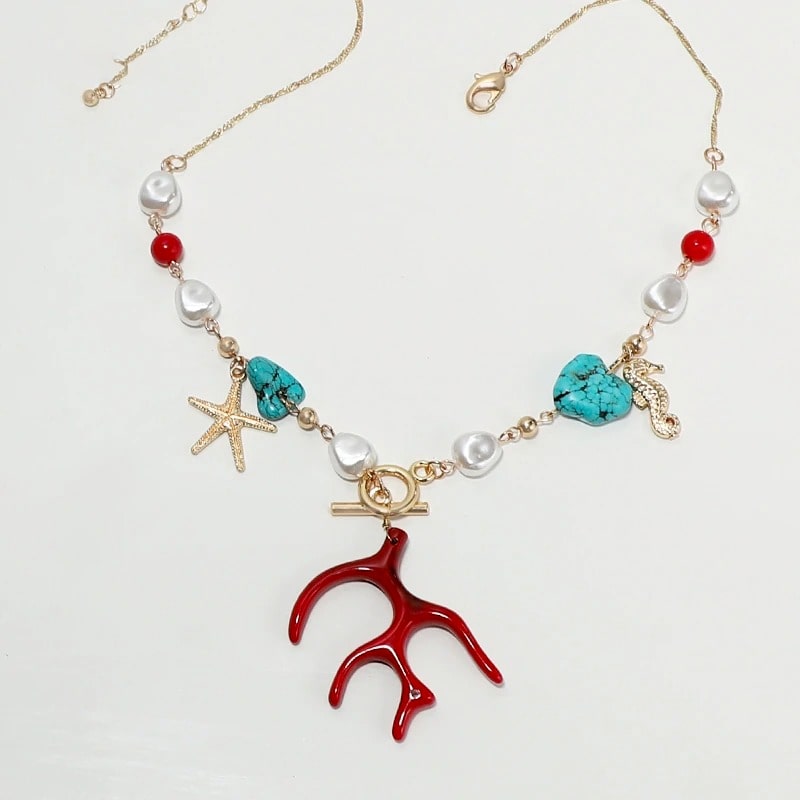 Collier naturel plage