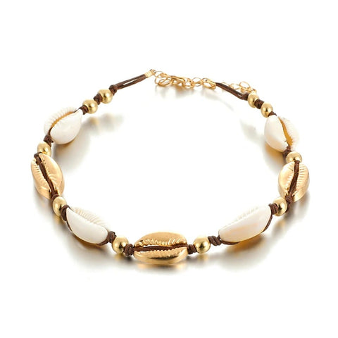 collier or blanc
