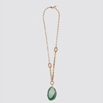 collier plaqué or coquillage