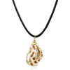 collier pendentif cordon noir