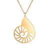 collier pendentif escargot