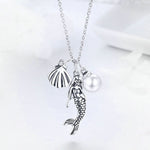 collier pendentif sirène