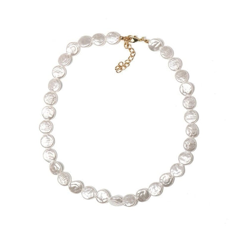 collier femme coquillage
