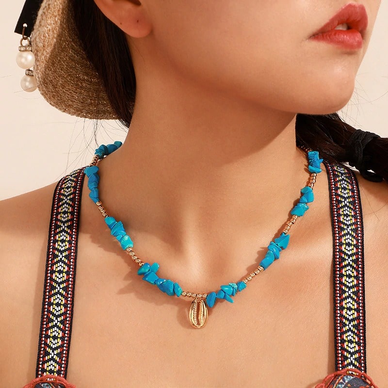Collier pierre naturelle