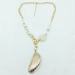 Collier plage coquillage