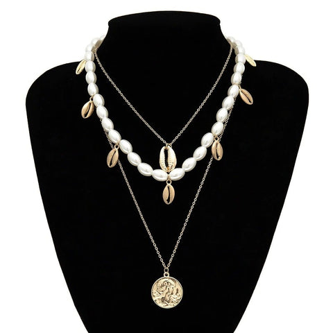 Collier porcelaine femme