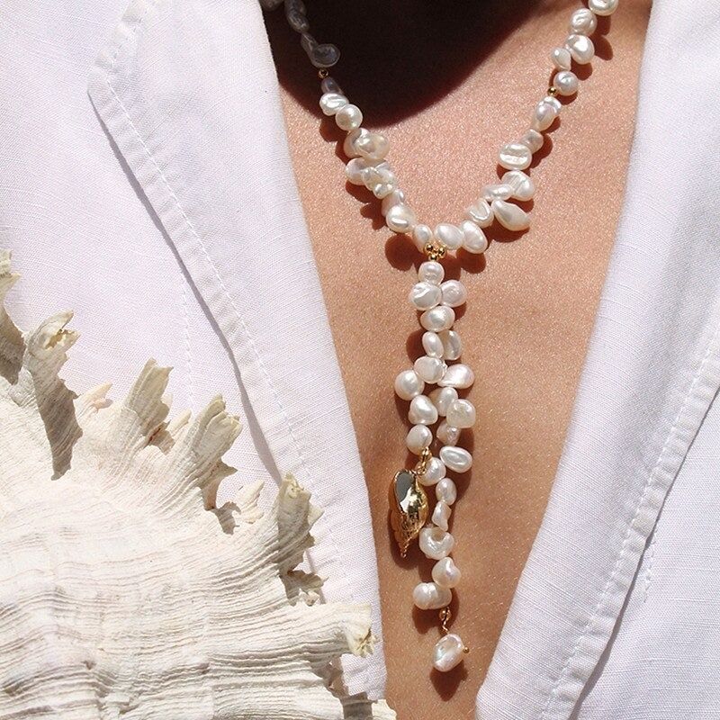 Collier pour femme coquillage