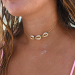 collier ras de cou triple