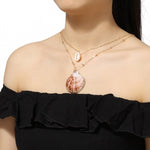 Collier ras du cou breloque