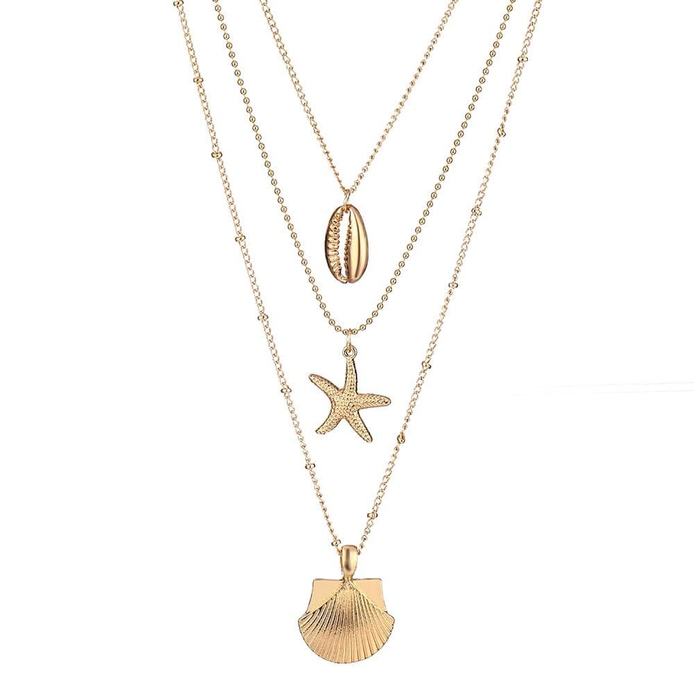 Collier style plage