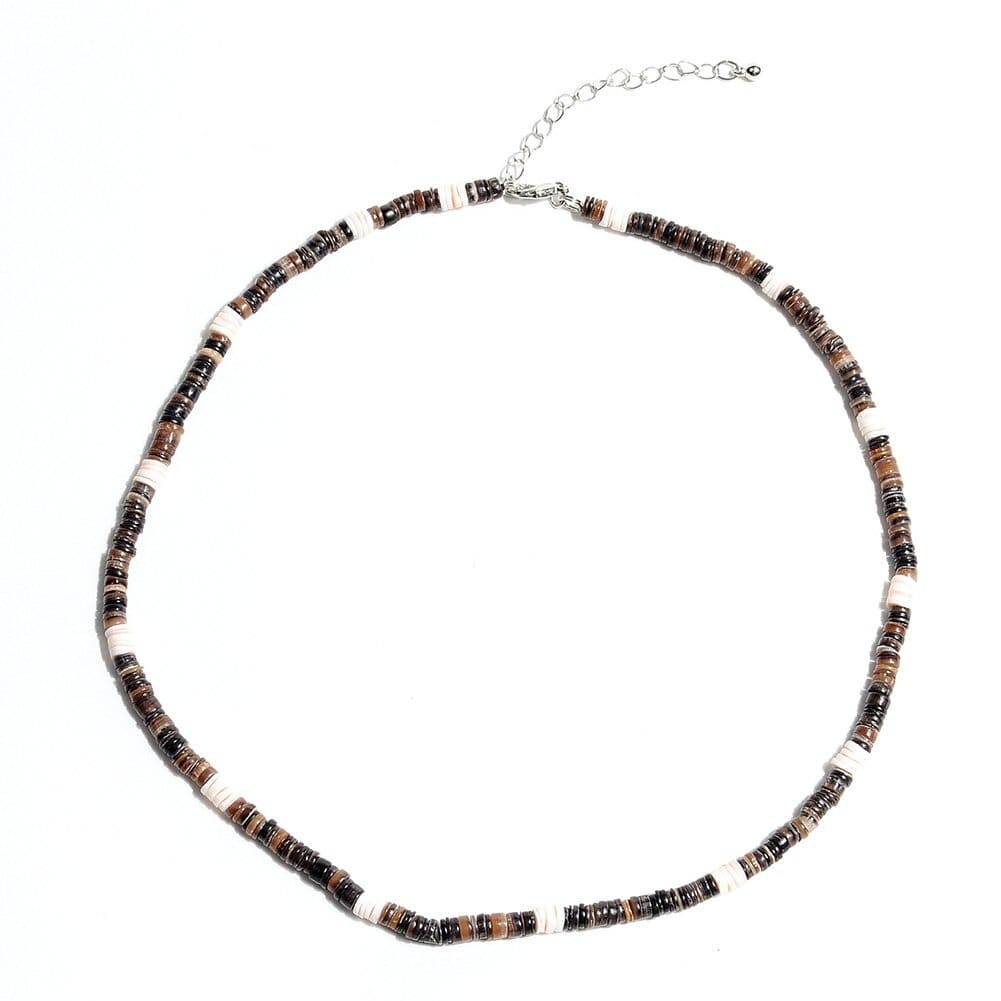 collier surf coquillage