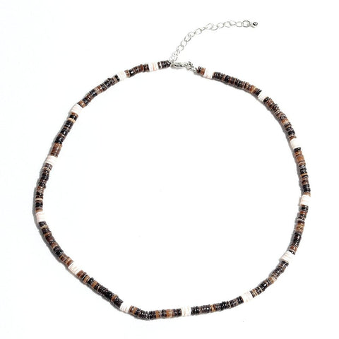 collier surf coquillage