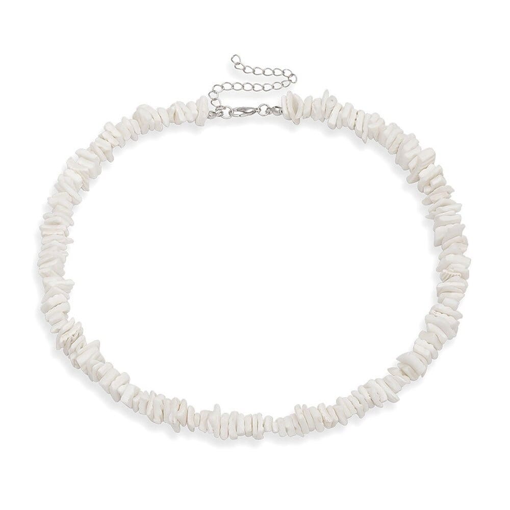 collier surfeur coquillage