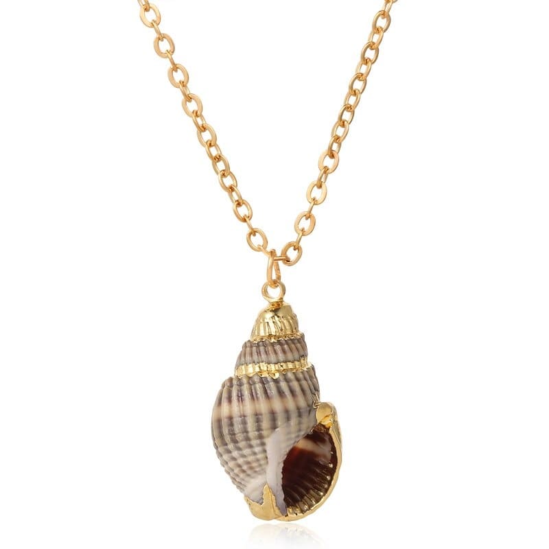 Collier tahitien en coquillage