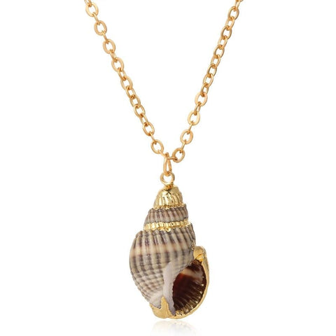 Collier tahitien en coquillage