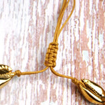 coquillage cauri collier