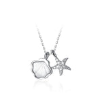 coquillage pendentif argent 925