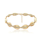 Acheter un collier coquillage doré