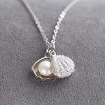 pendentif argent coquillage