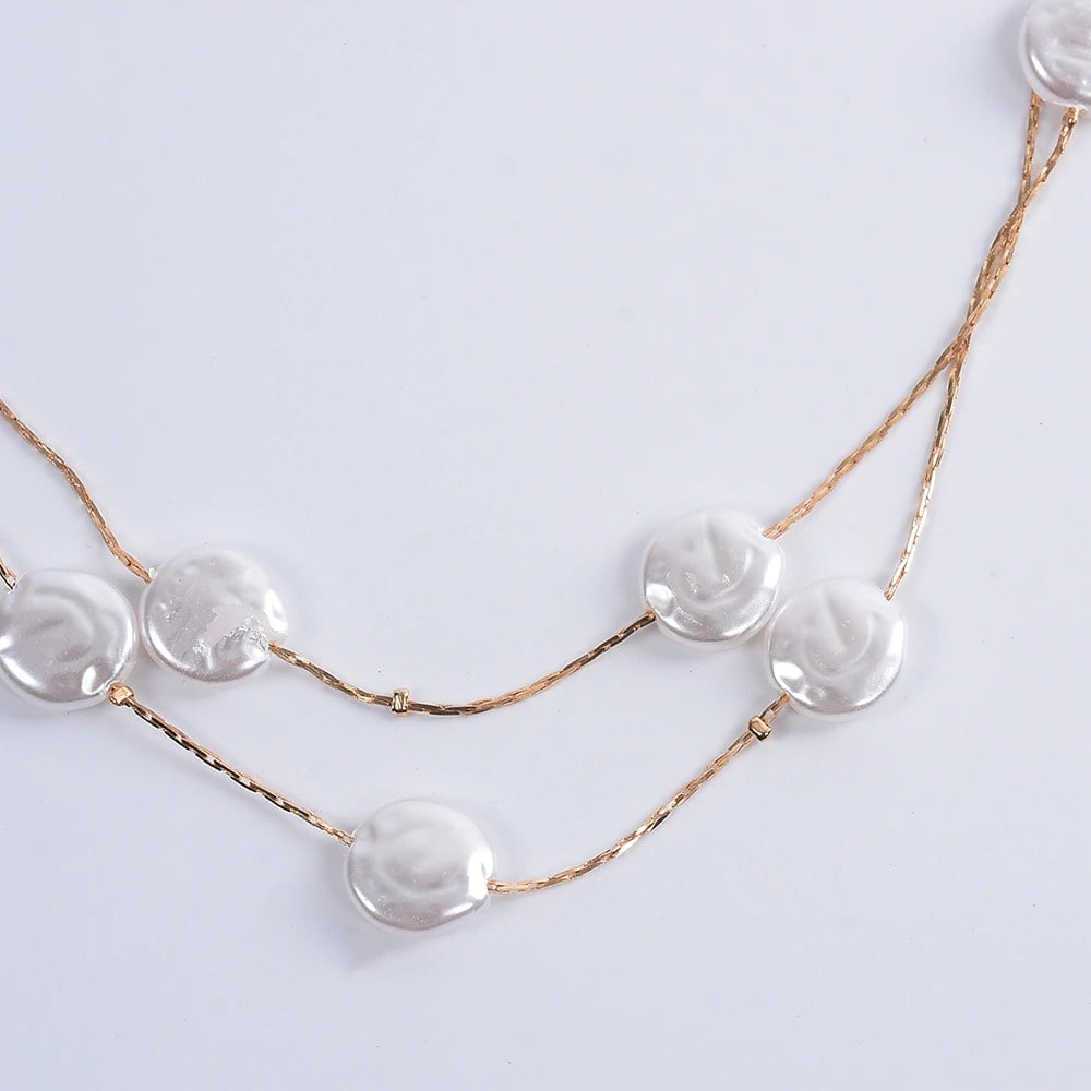 collier coquillages et nacres