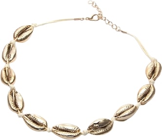 Collier ras du cou cauris
