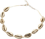 Collier ras du cou cauris