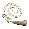 collier coquillage africain