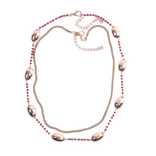 perle coquillage collier