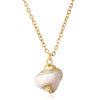Collier coquillage porcelaine